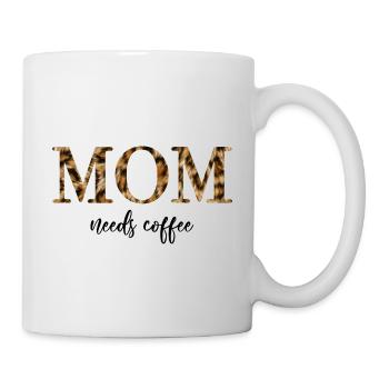 MOM needs coffee - Mug - white - Right