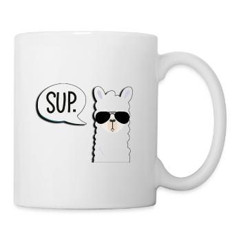 Llama lama alpaca - Mug - white - Right