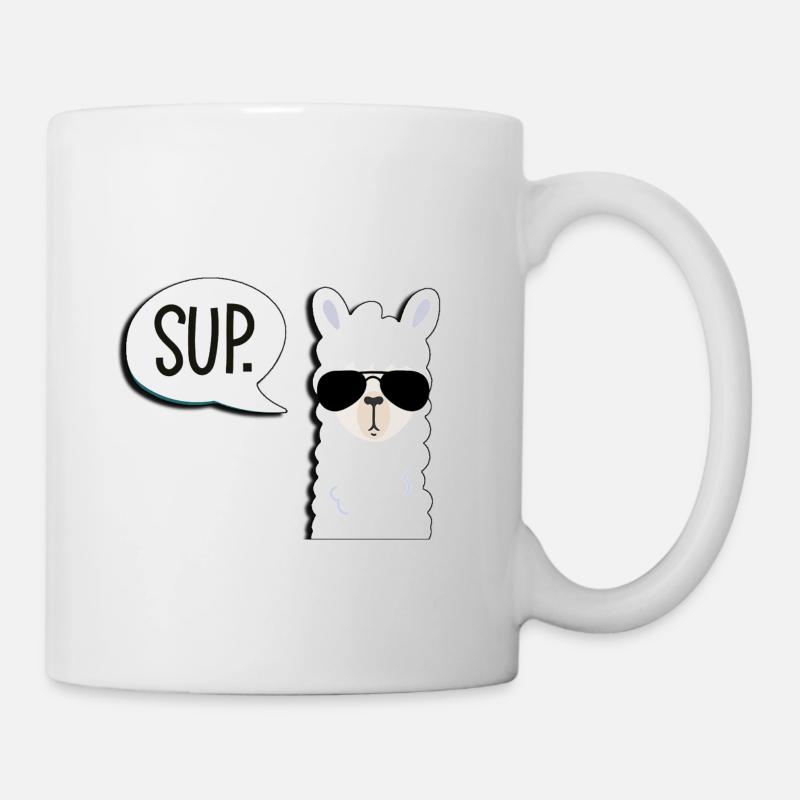 Llama lama alpaca - Tasse - Weiß