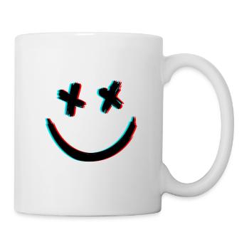 DEAD SMILE 3D - Tasse - Weiß - Rechts