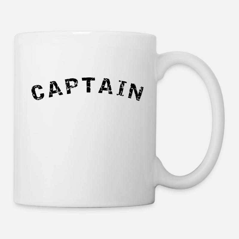 Captain Style Design - Tasse - Weiß