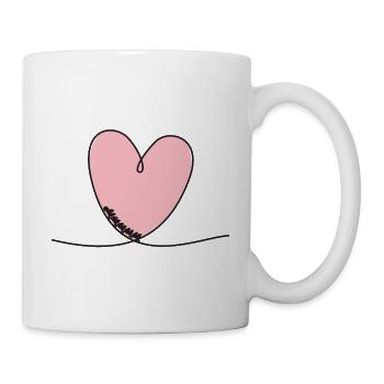 Amour de montagnes russes - Mug blanc - blanc - Droite