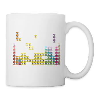Chemie ist ein Spiel - Tasse - Weiß - Rechts