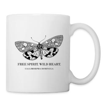 Free Spirit. Wild Heart - Mug - white - Right
