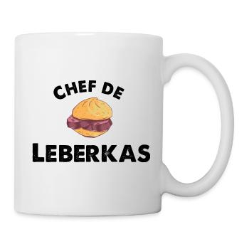 chef de leberkas - Mug blanc - blanc - Droite