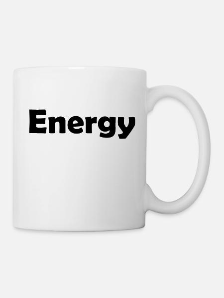 Energy - Tasse - Weiß