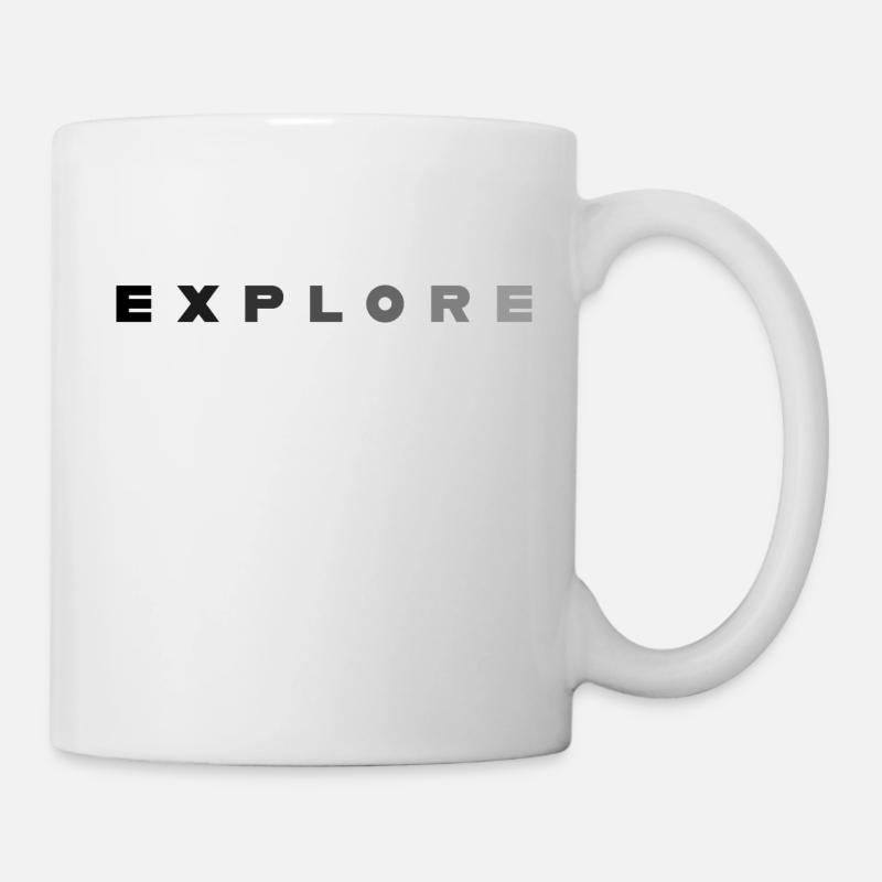 ERKUNDUNG - Tasse - Weiß