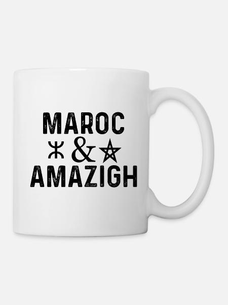 Marc & Amazigh - Mug blanc - blanc