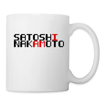 I am Satoshi Nakamoto - Bitcoin - Mug - white - Right