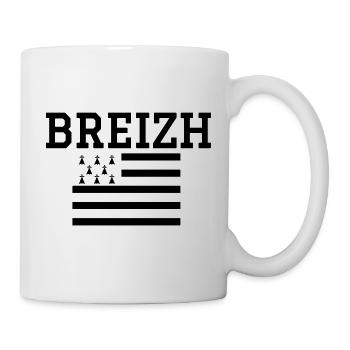 Breizh - Flag - Mug - white - Right