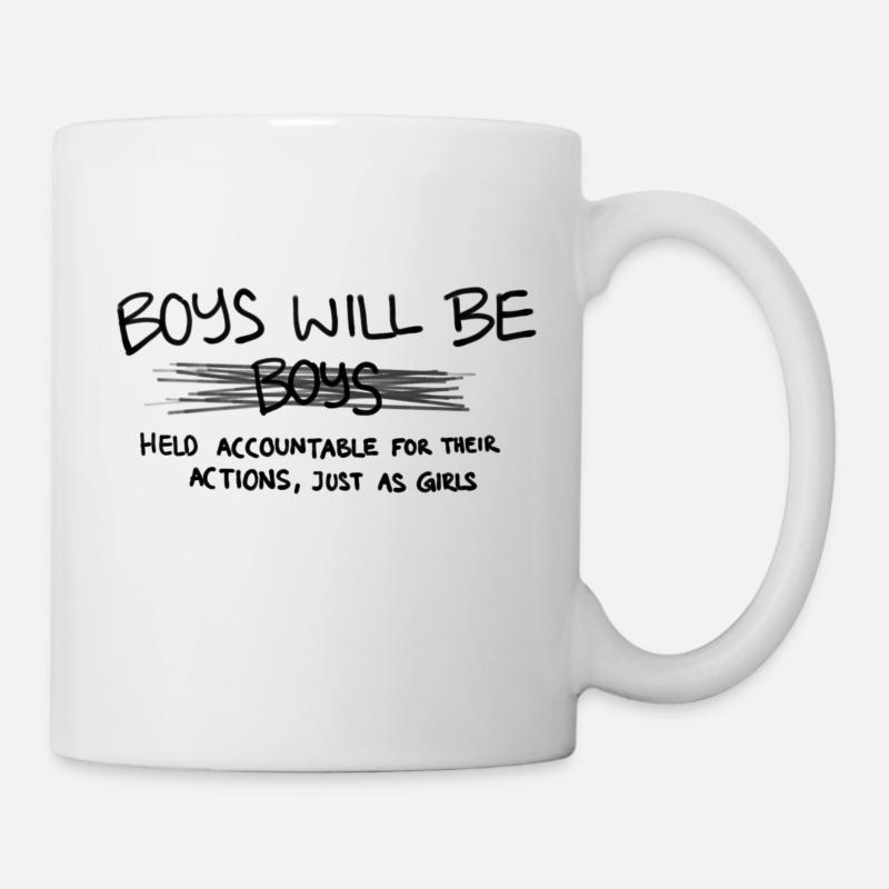 Boys will be Boys - Tasse - Weiß