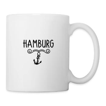 Hambourg - Mug blanc - blanc - Droite