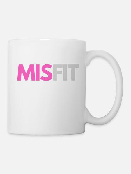 'Mis'fit - Tasse - Weiß