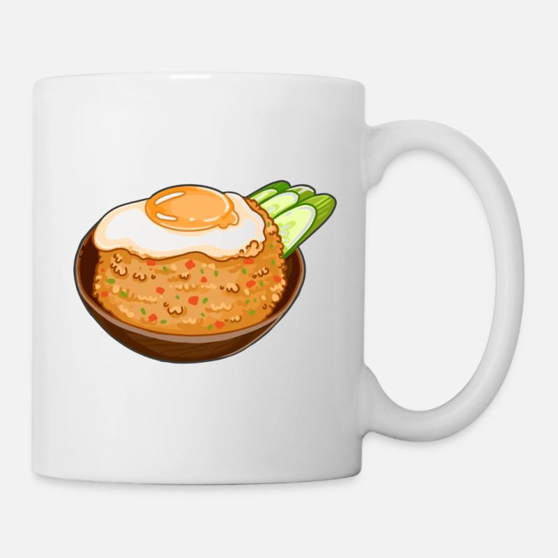 Nasi Goreng - Mug blanc - blanc