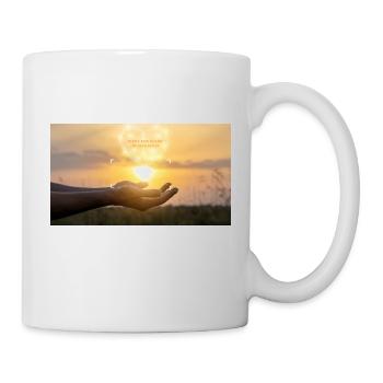 Finde den Klang Deiner Seele - Tasse - Weiß - Rechts