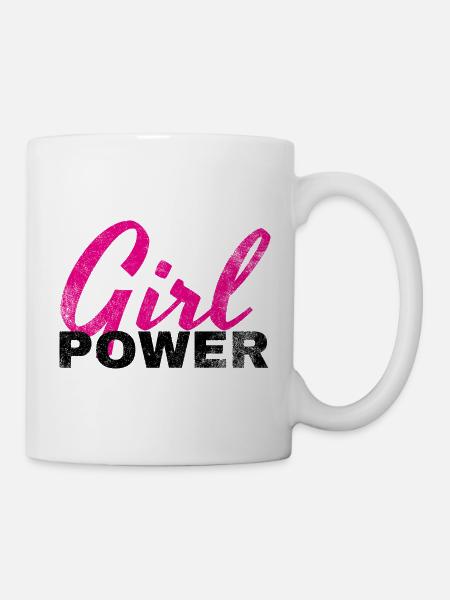 Girl Power - Mug blanc - blanc