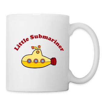 Little Submariner Kleiner U-Boot-Fahrer - Tasse - Weiß - Rechts