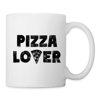 PIZZA LOVER Pizzeria Foodie - Mug - white - Right