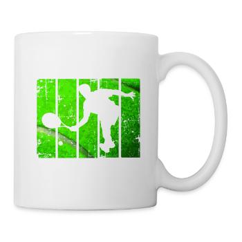 Tennisspieler Tennis Sport - Mug blanc - blanc - Droite