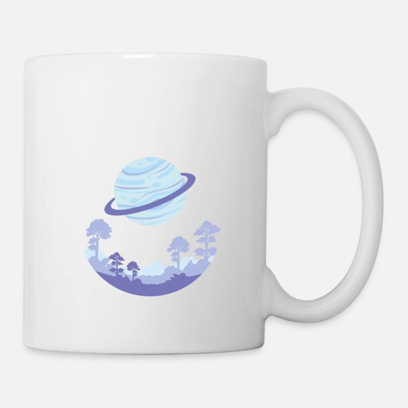 Planet - Tasse - Weiß