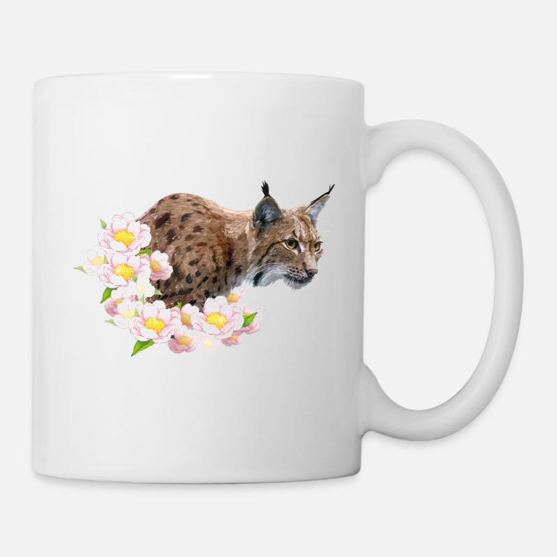 Lynx - Mug blanc - blanc