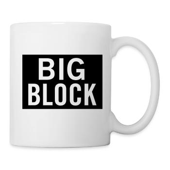 Big Block - Mug - white - Right