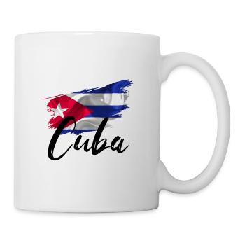 Cuba Cuban Flag - Mug - white - Right