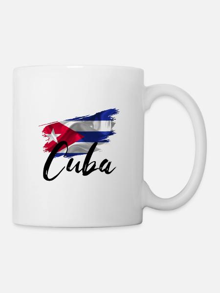 Cuba Pavillon Cubain - Mug blanc - blanc