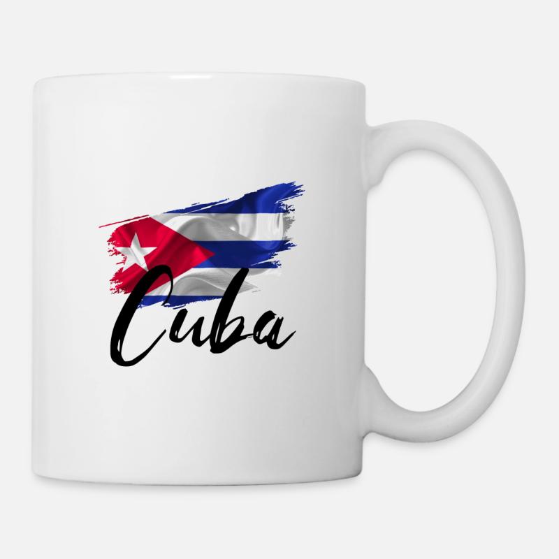 Cuba Pavillon Cubain - Mug blanc - blanc