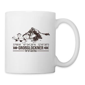 Großglockner Hohen Tauern Austria Österreich Berg - Tasse - Weiß - Rechts