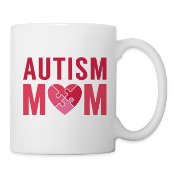 Maman autiste - Mug blanc - blanc - Droite