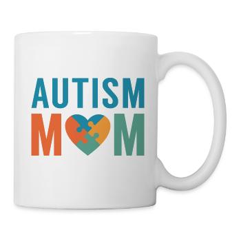 Maman autiste - Mug blanc - blanc - Droite