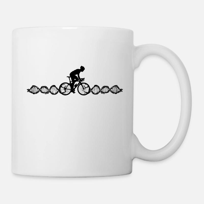 Rennrad - Tasse - Weiß