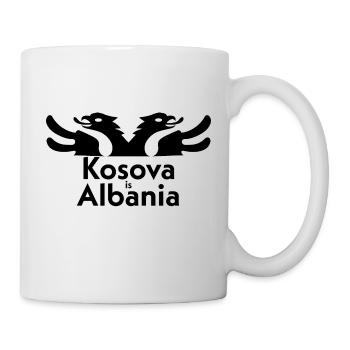 Kosova is Albania - Tasse - Weiß - Rechts