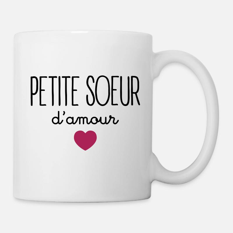 Petite Soeur D'Amour - Mug blanc - blanc