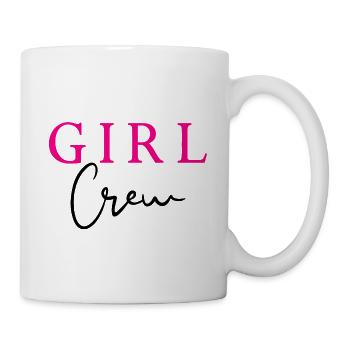 GIRL Crew Girlfriend Women Team - Mug - white - Right
