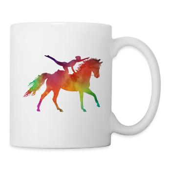 Vaulting Watercolor Look - Mug - white - Right