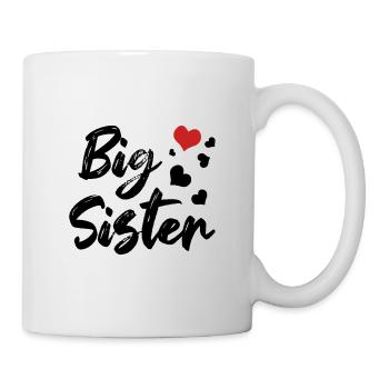 Big Sister Siblings Sweetheart - Mug - white - Right