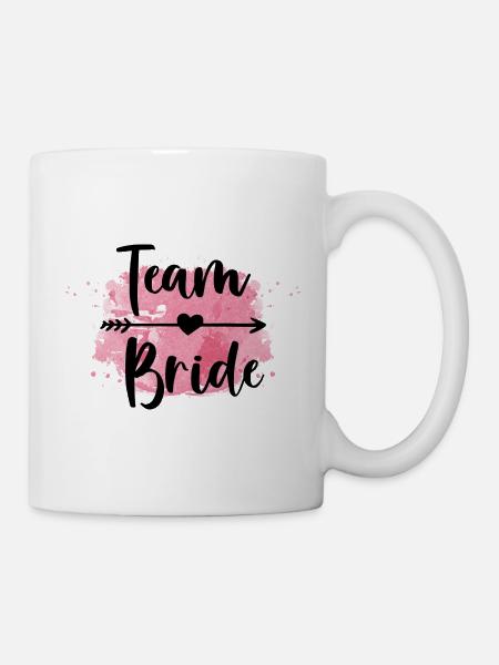 Team Bride Shirts - Mug - white