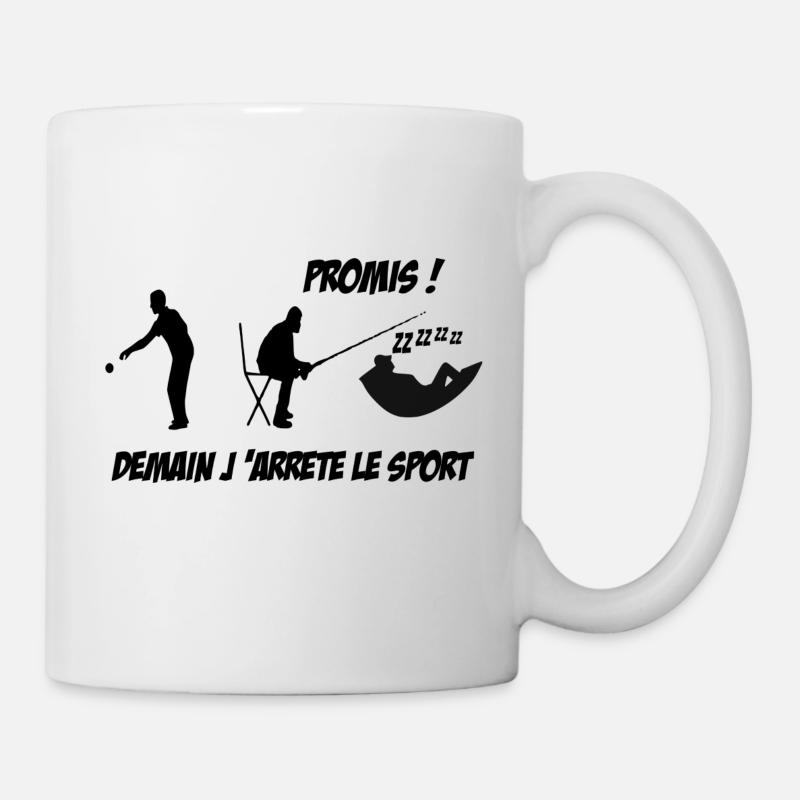 teeshirt sportif - Mug blanc - blanc