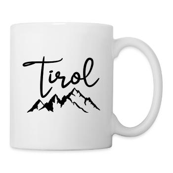 Tirol Berge Alpen Natur - Tasse - Weiß - Rechts