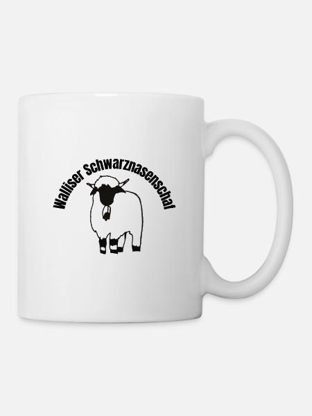 Fanclub Schwarznasenschaf - Tasse - Weiß