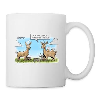 Wald im Wandel - Tasse - Weiß - Rechts