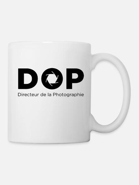 DOP Kameramann - Tasse - Weiß