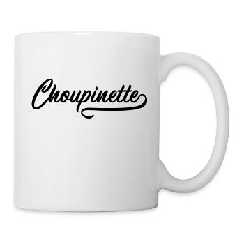 Choupinette vintage - Mug blanc - blanc - Droite