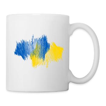 Ukraine Map - Mug - white - Right