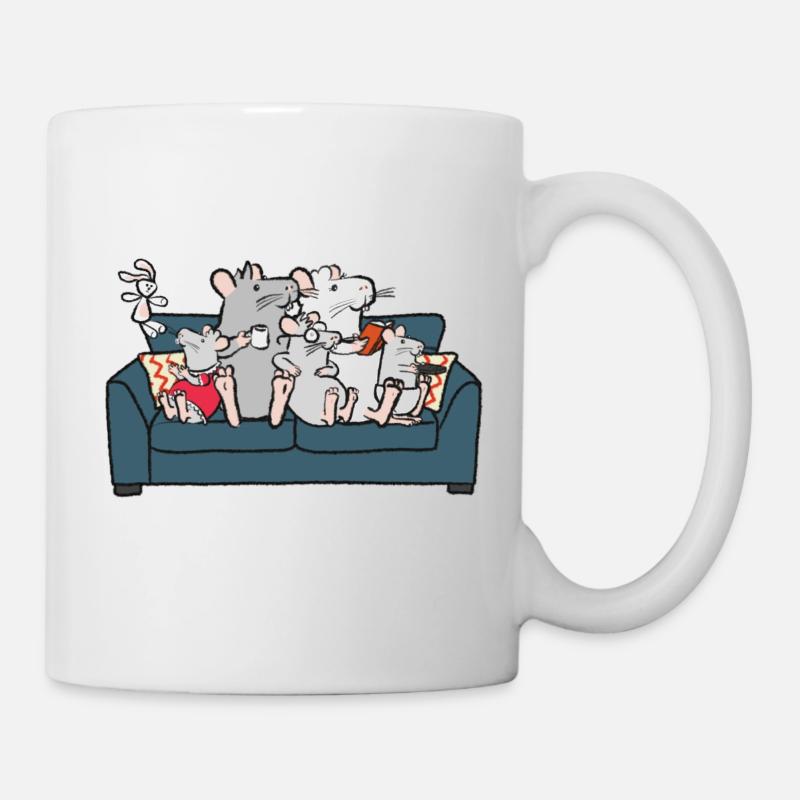 Family time - Mug - white
