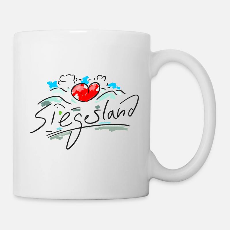 Siegerland - Tasse - Weiß