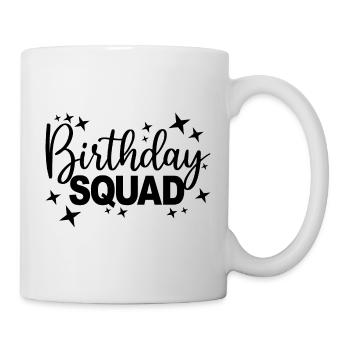 Birthday Squad Matching Group Birthday Party Gift - Mug - white - Right