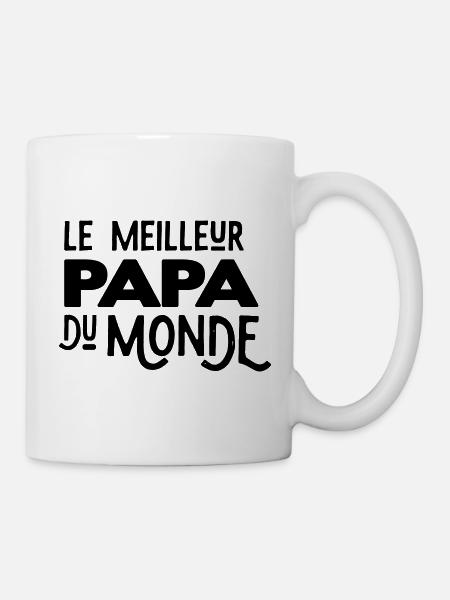 Meilleur papa du monde - Mug blanc - blanc